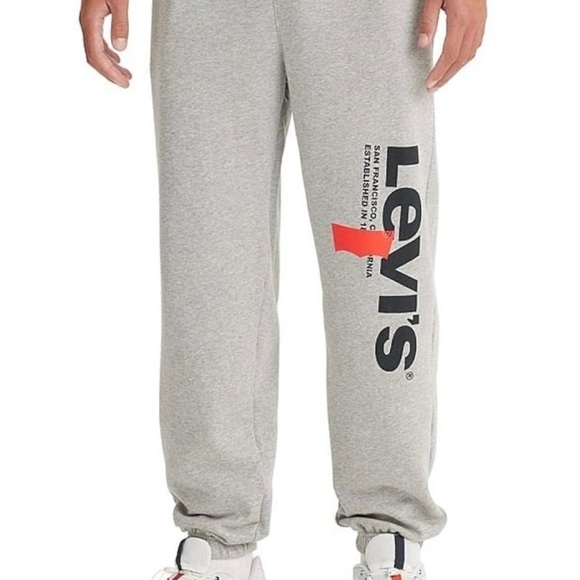Levi's® Men's Relaxed Fit Tapered
Sweatpants - Gray - Picture 3 of 8